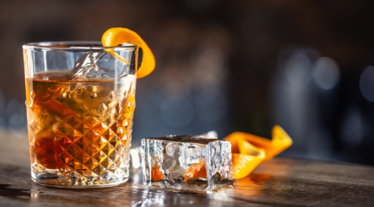 Old Fashioned, cóctel con whiskey