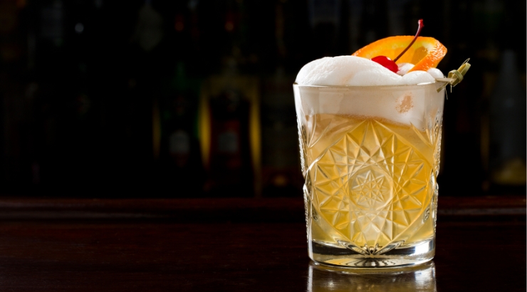 Whiskey sour, receta de cócteles con Whiskey